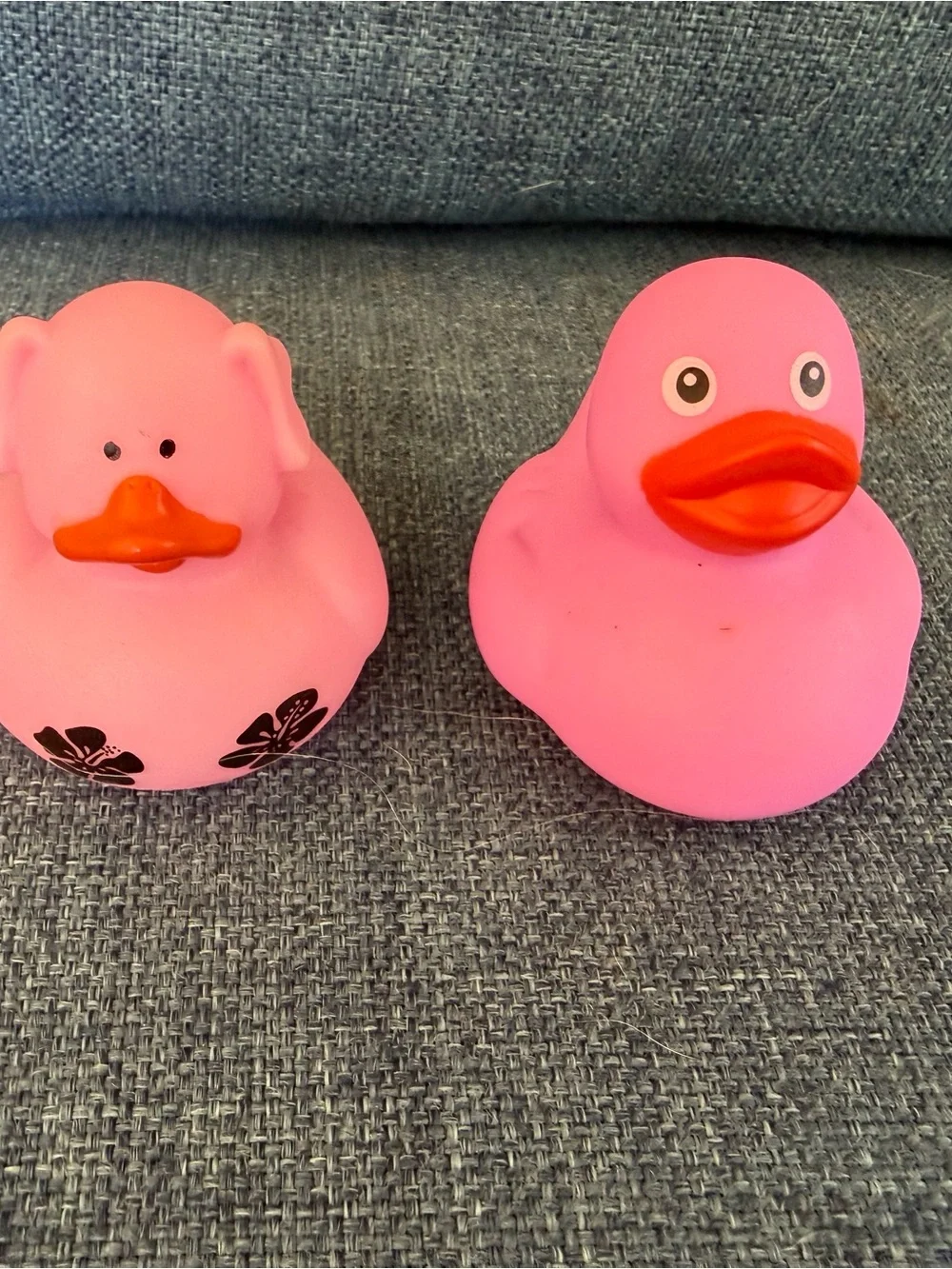 Assorted Kids Rubber Duck Bath Toy - Orange, Pink, Blue, Mint